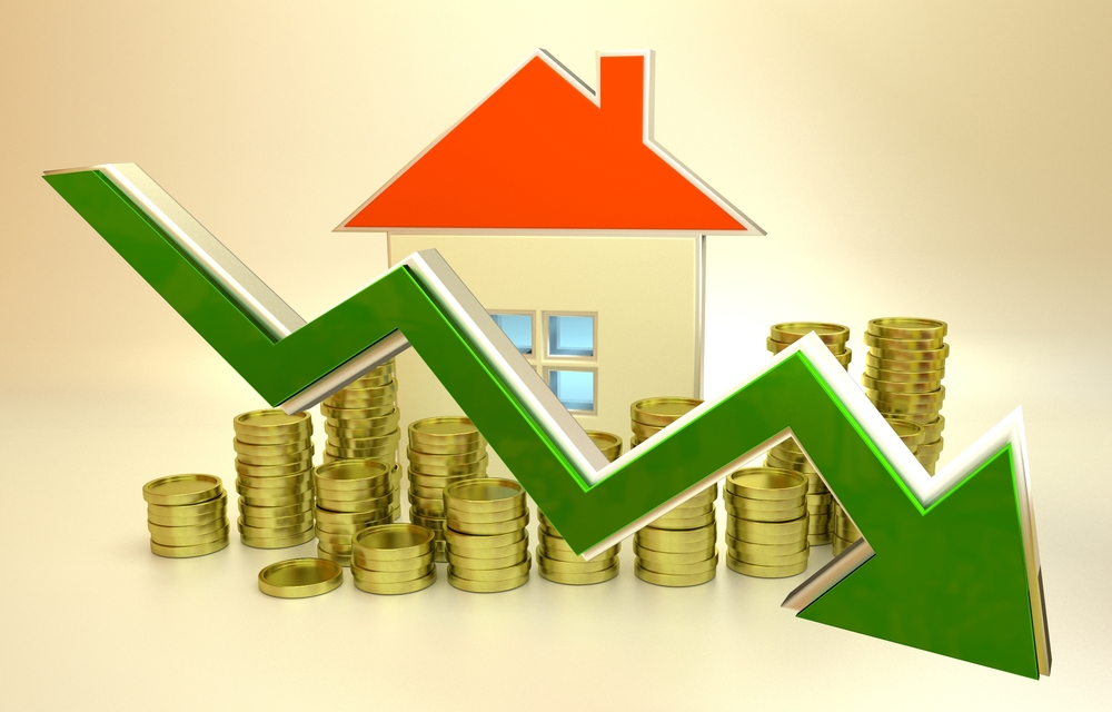 house price decreasing